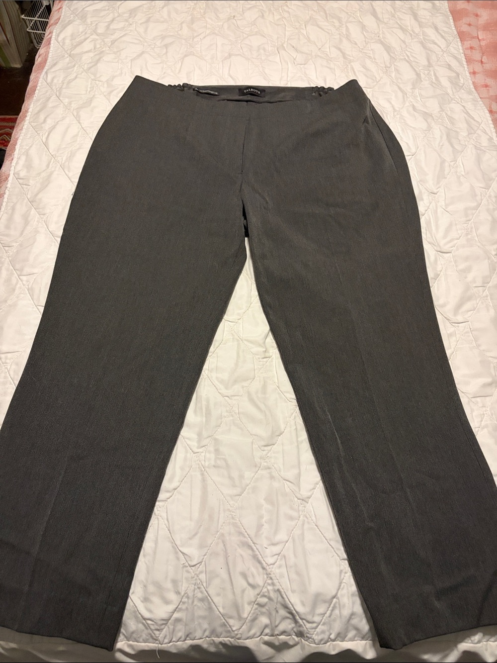 Talbots Women’s Charcoal Dress Pants